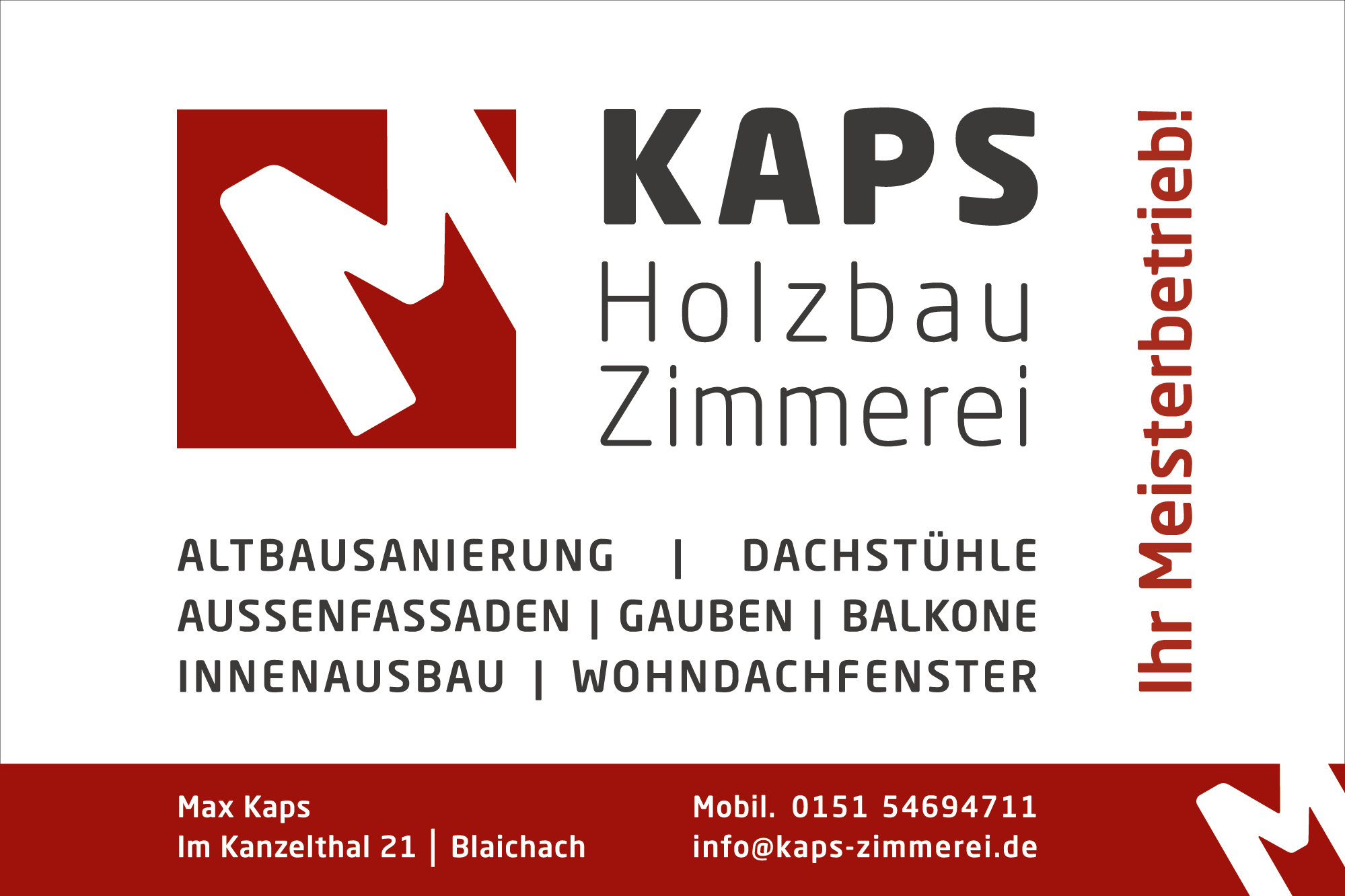 Zimmerei Kaps